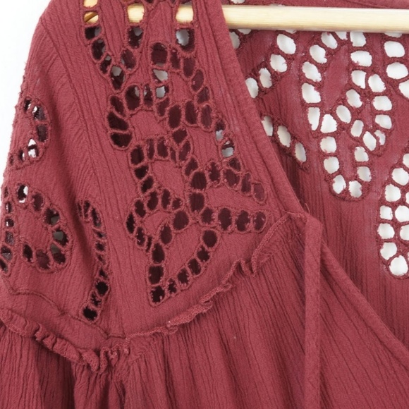 American Eagle Flowy Boho Summer Dress - Picture 6 of 8